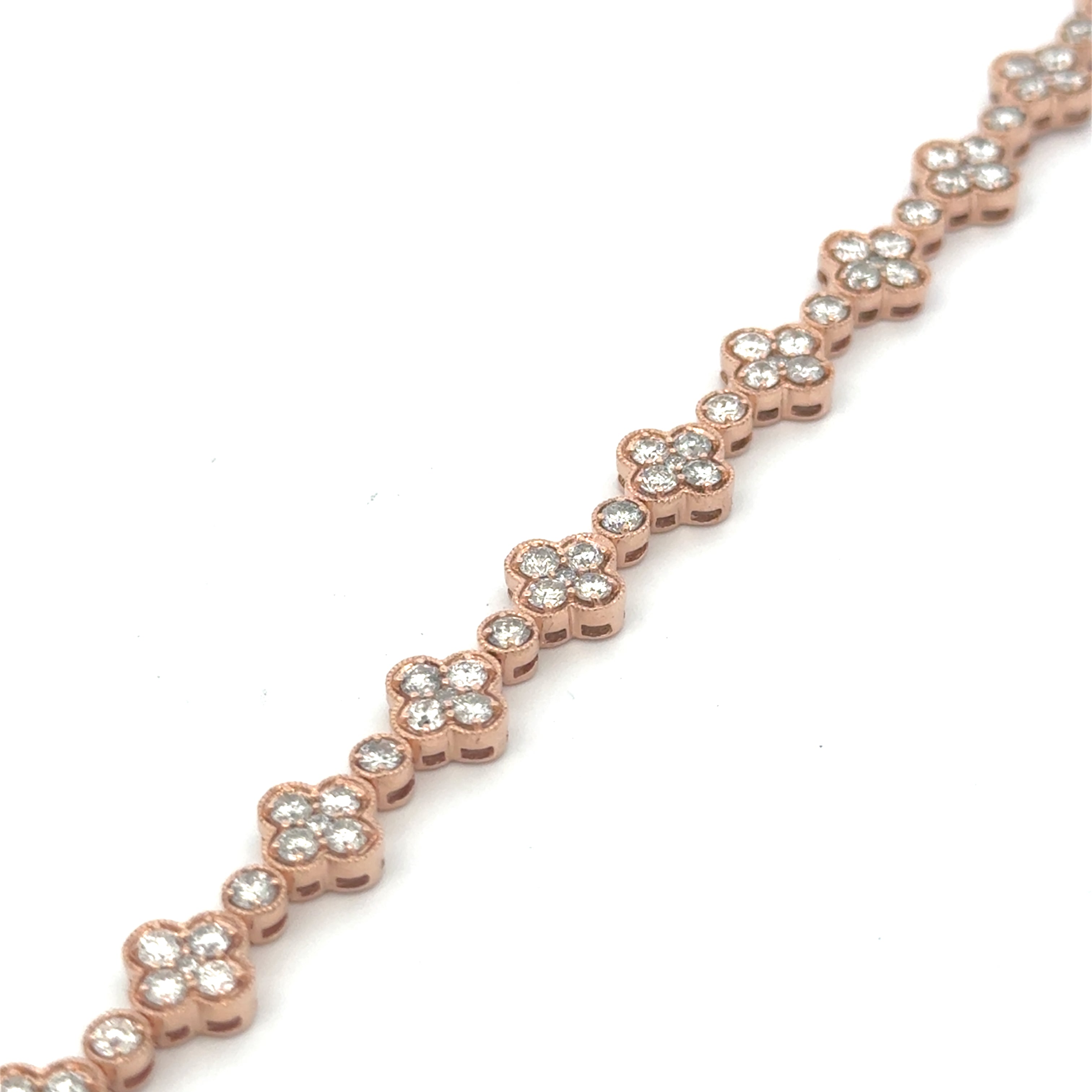 Diamond Clover Bracelet