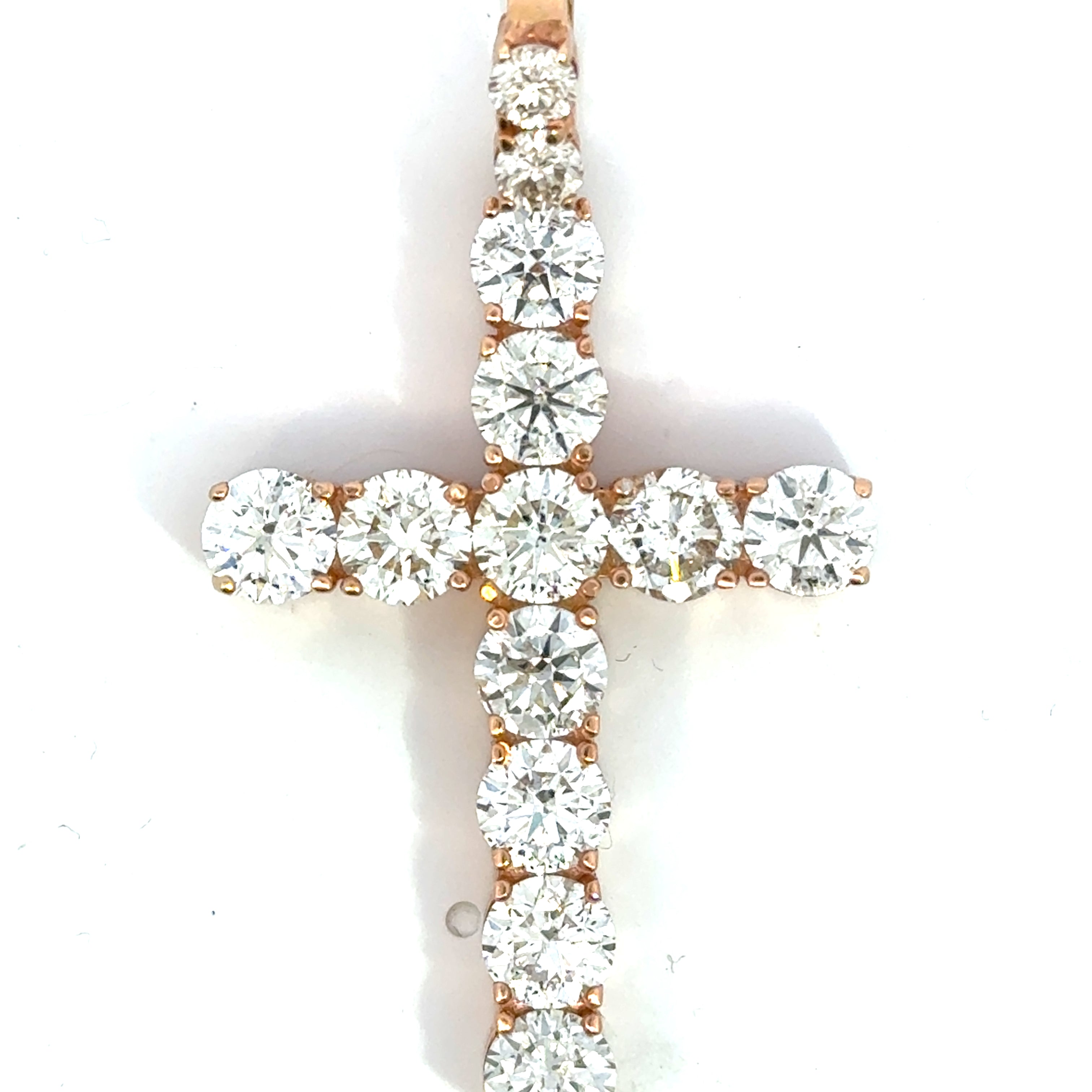 Elegant Diamond Cross Pendant