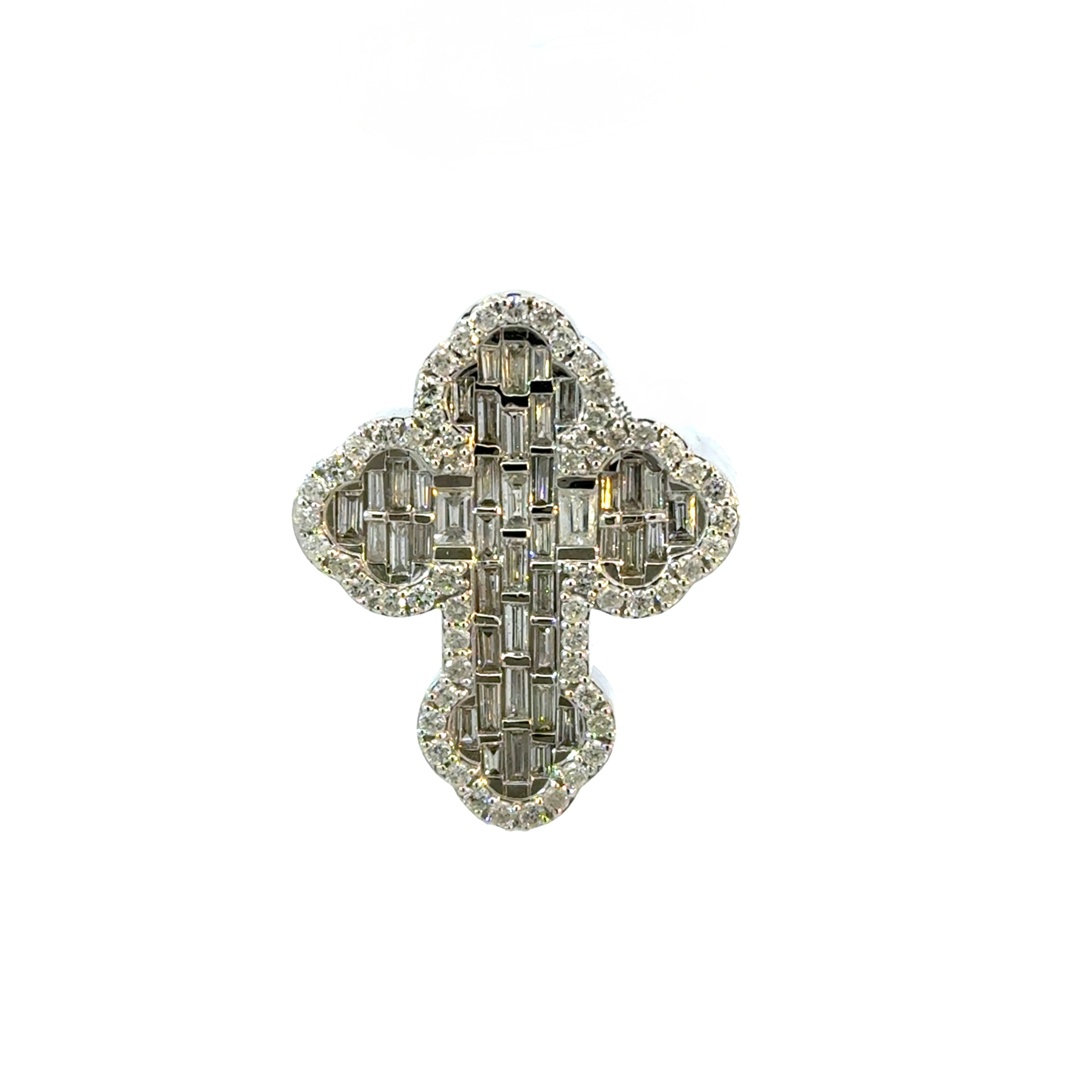 Diamond Cross Ring