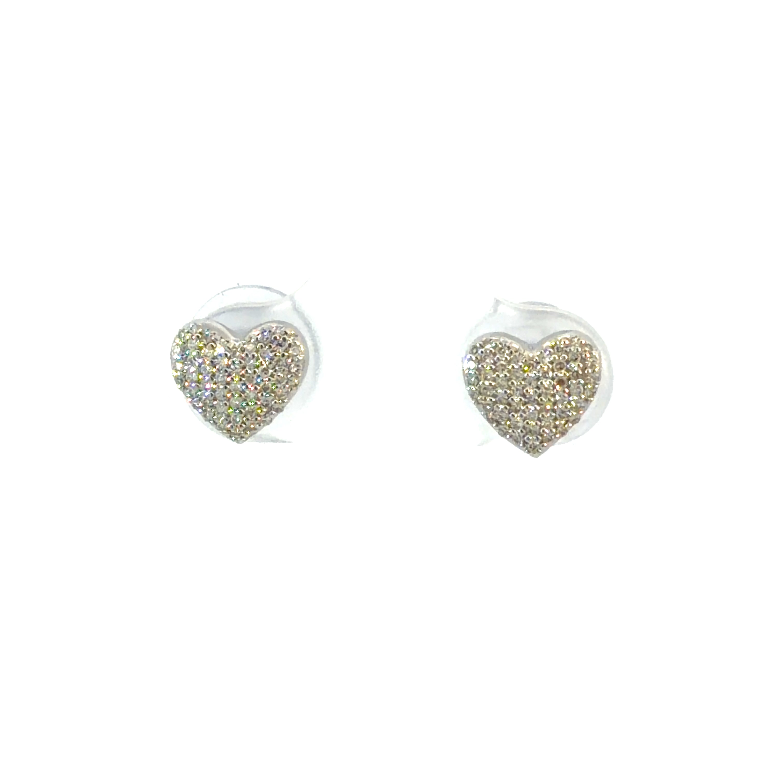 Heart Diamond Earrings