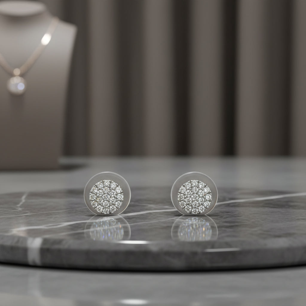 Natural Diamond Earrings