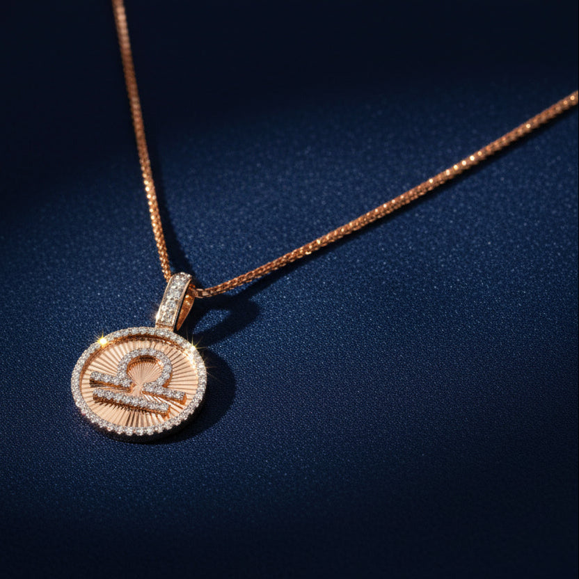Diamond Zodiac Pendant