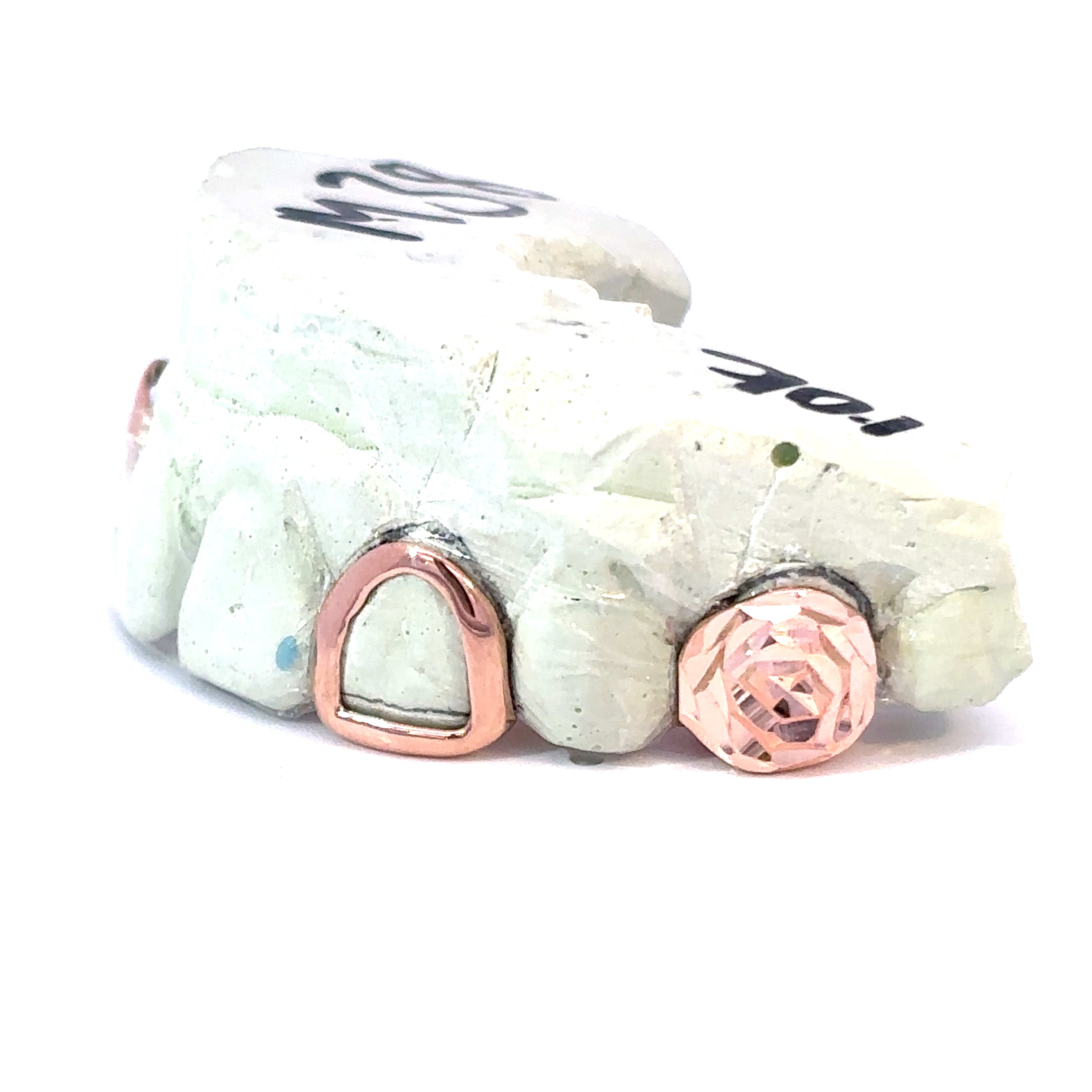 2 pc. Open Face and Rose Cut + Backbar