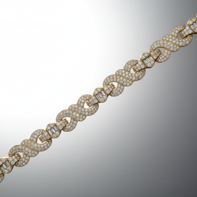 Diamond Infinity Bracelet
