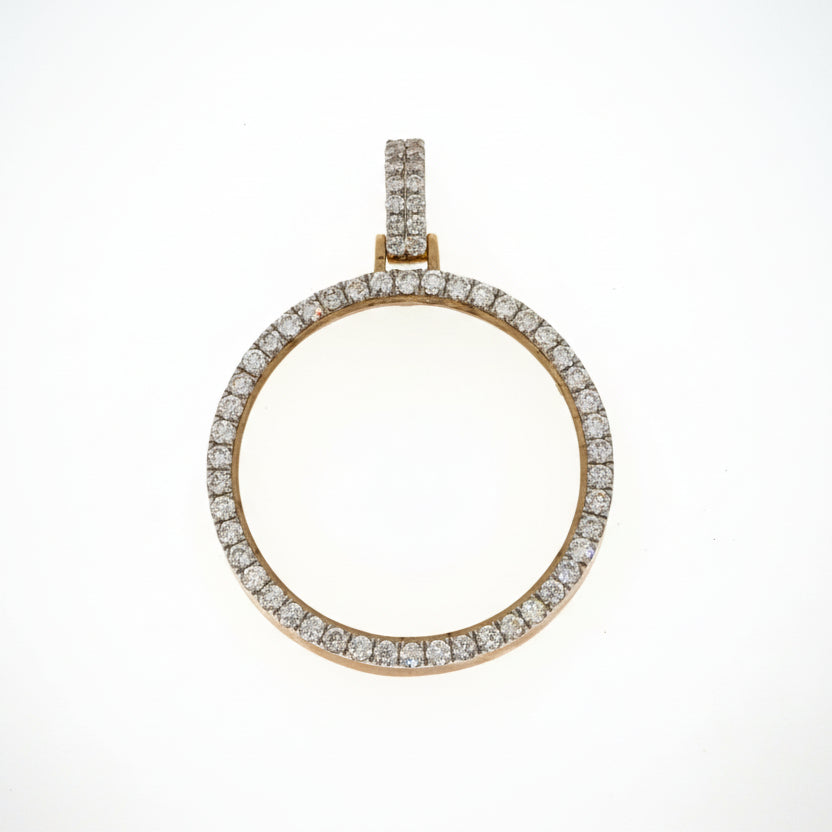 Yellow Gold Diamond Pendant