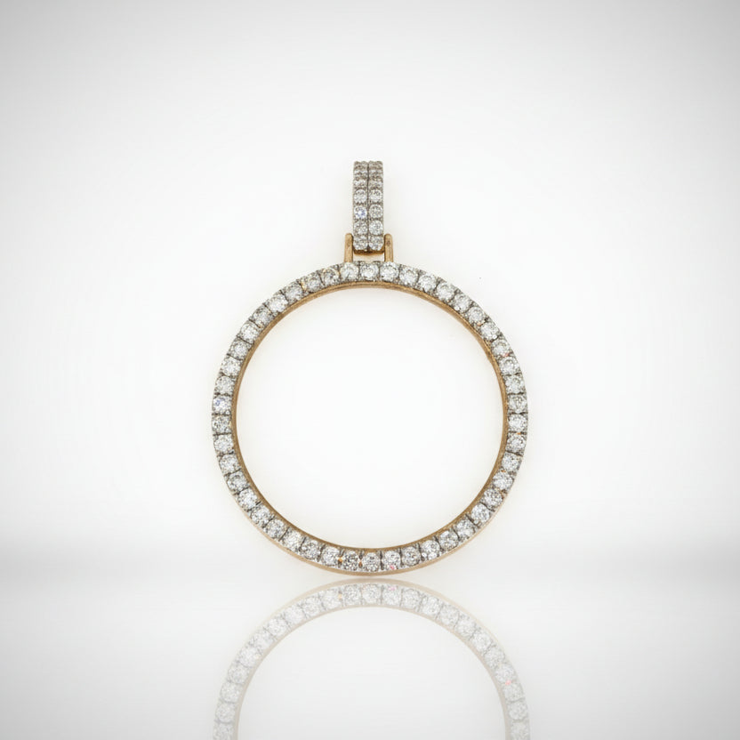 Yellow Gold Diamond Pendant