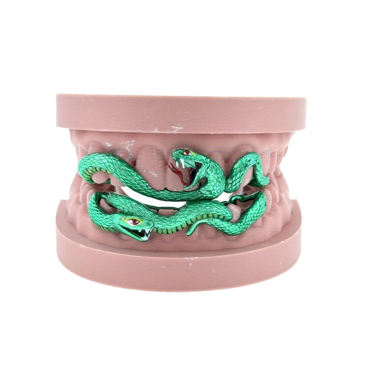 Custom Green Snakes Grillz