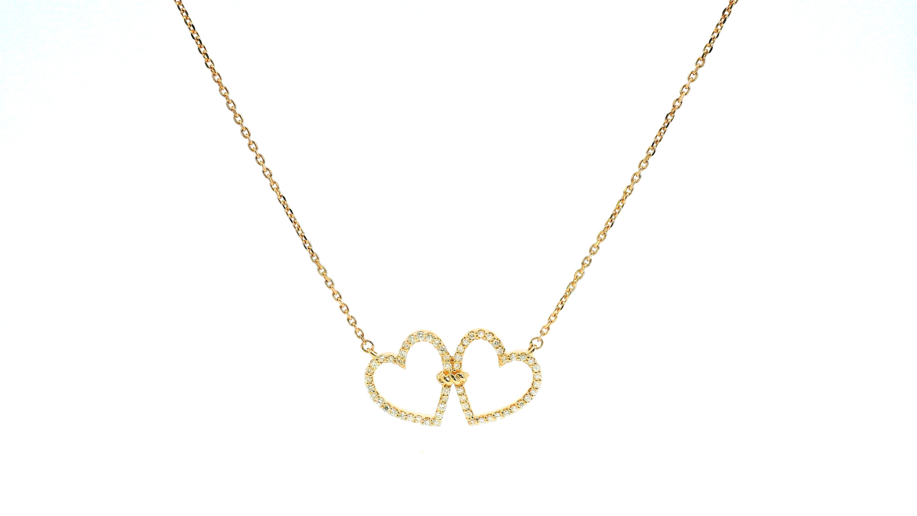 Heart Diamond Necklace
