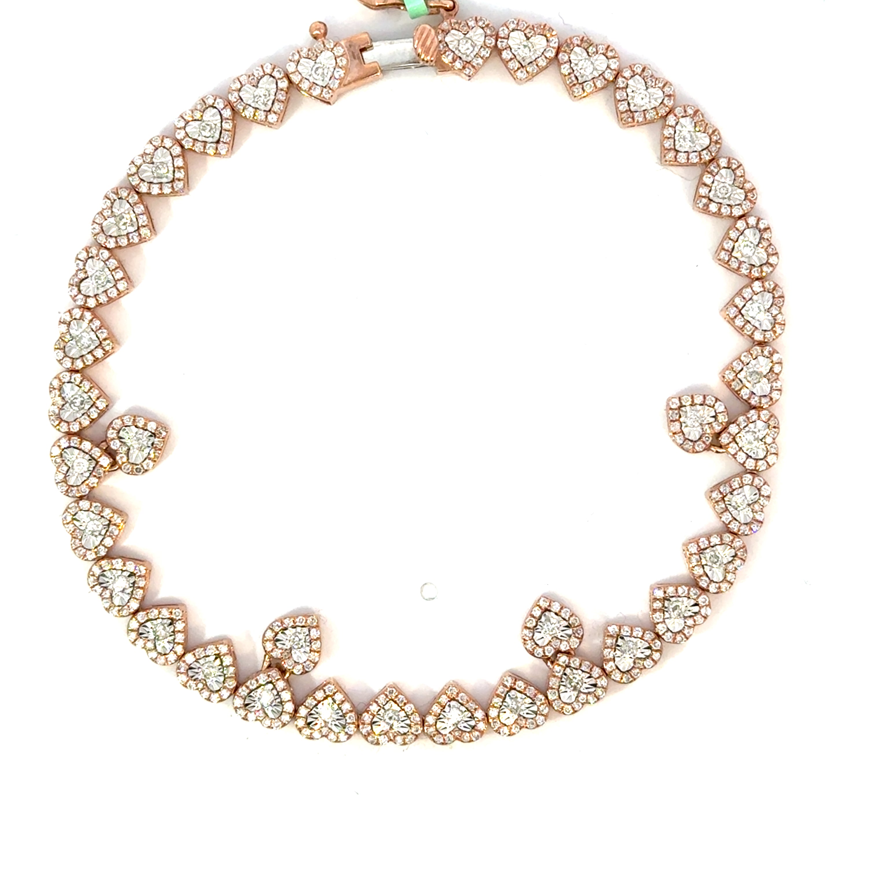 Diamond Heart Bracelet