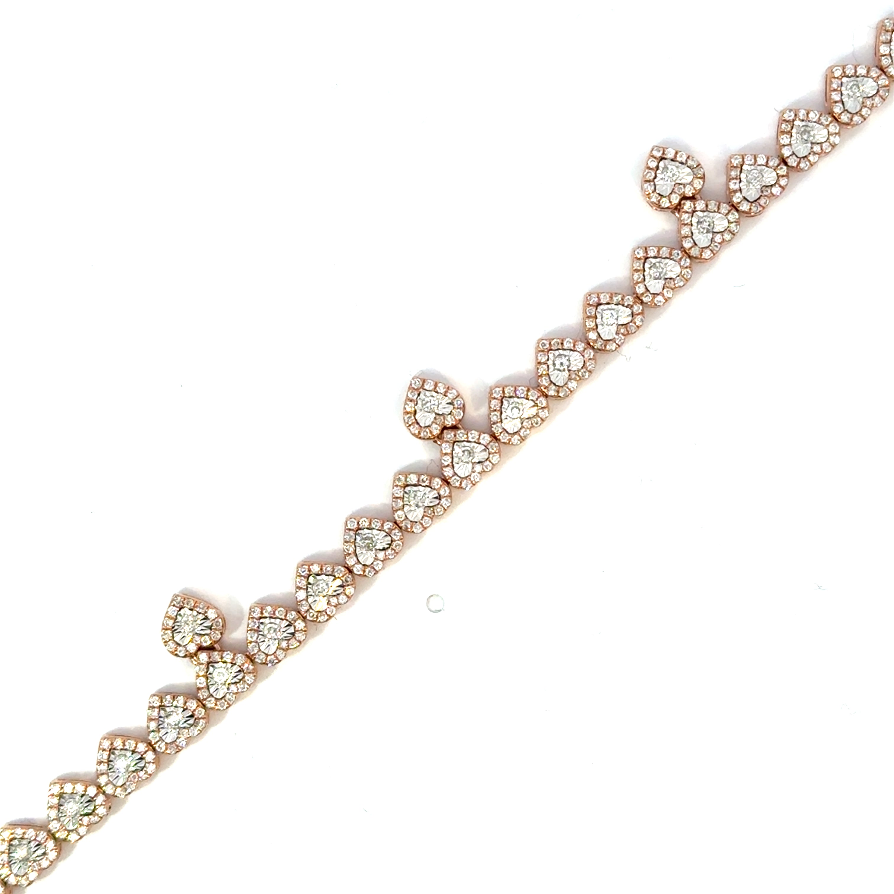 Diamond Heart Bracelet