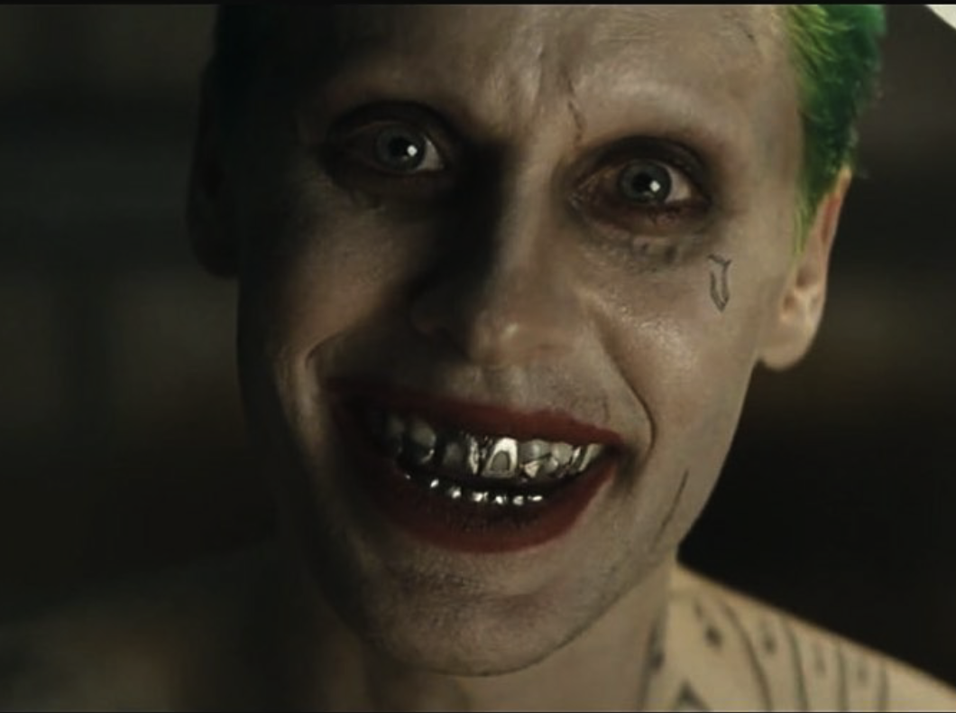 8 top 8 Bottom Custom White, Yellow or Rose Gold Joker Grill from Suicide Squad v.1