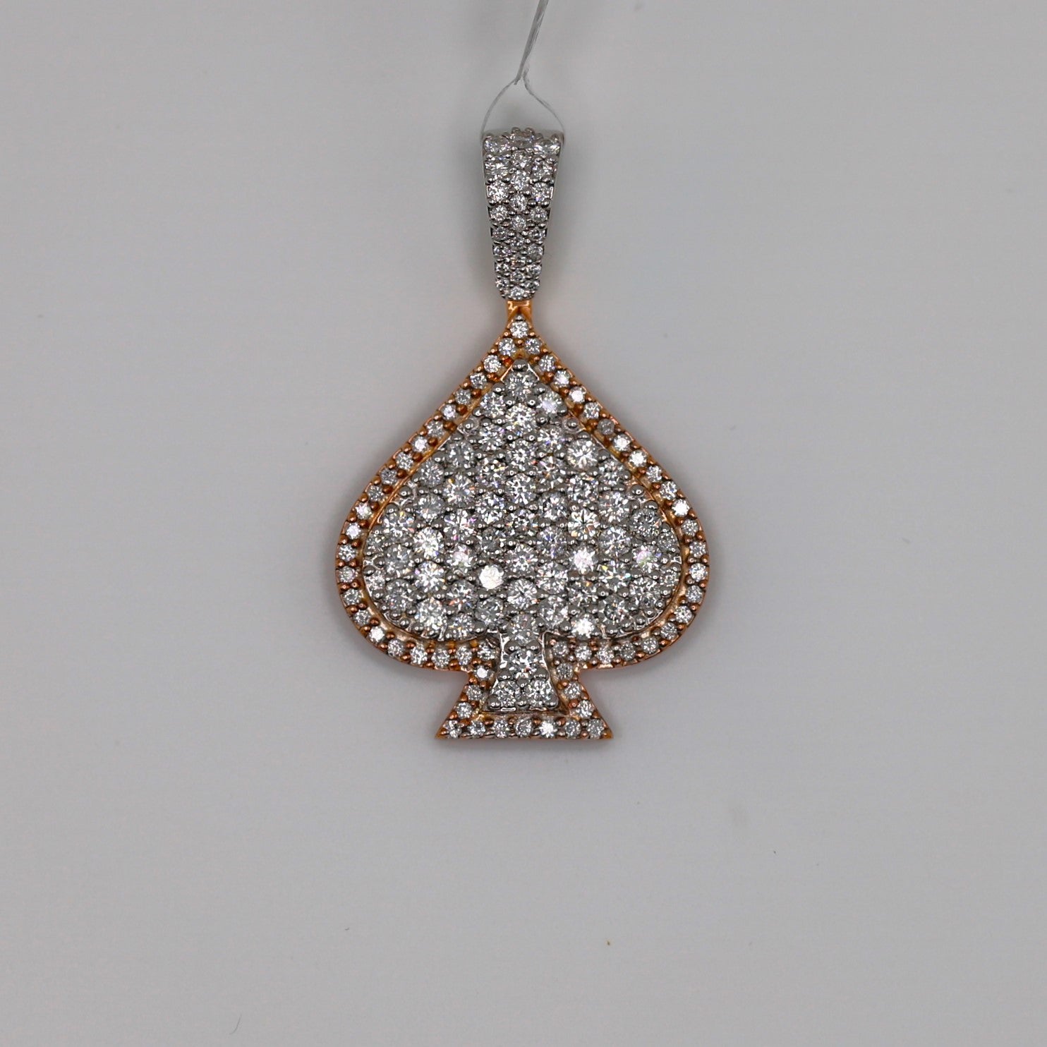 Diamond Spade Pendant