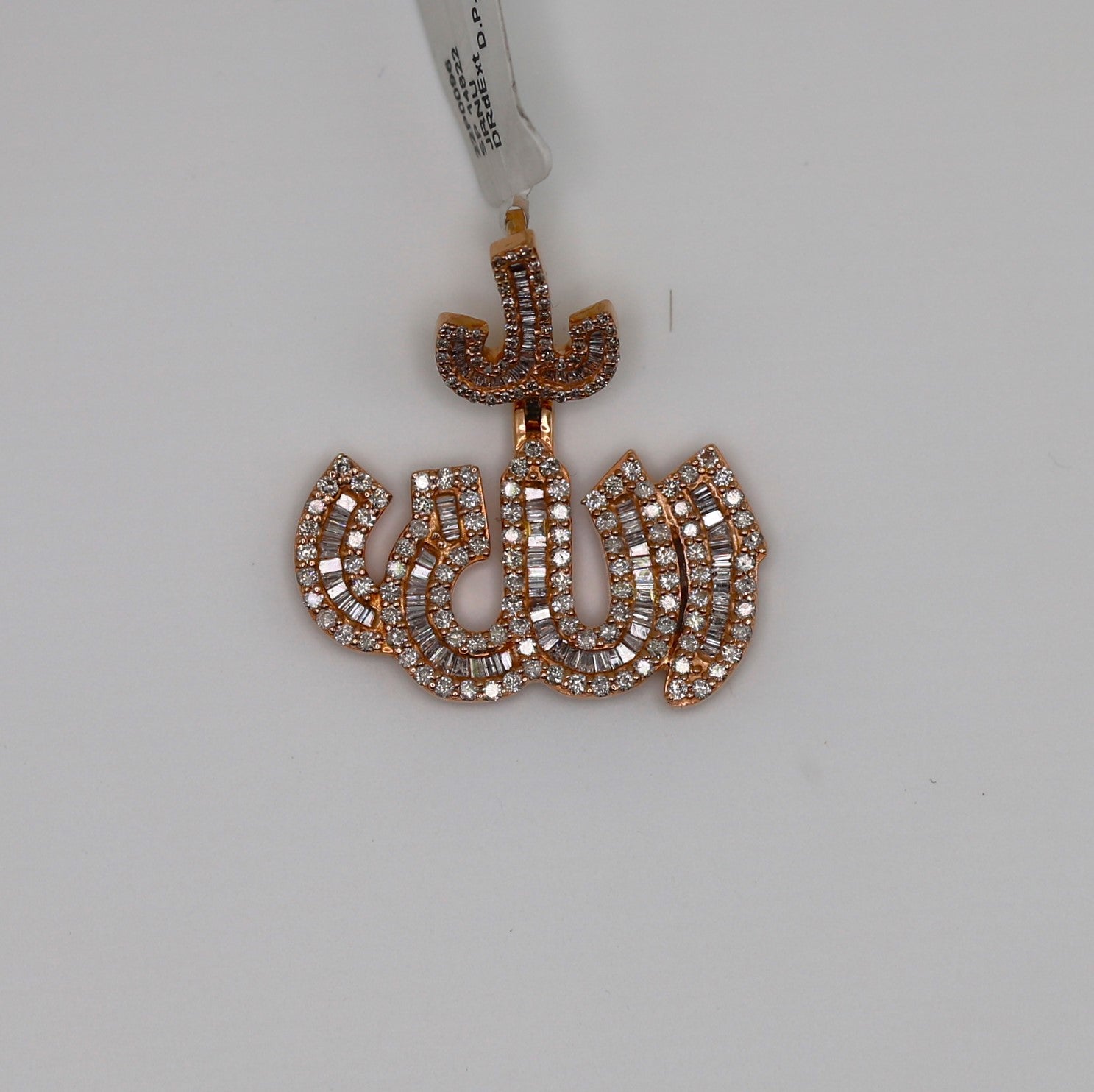 Diamond Allah Pendant