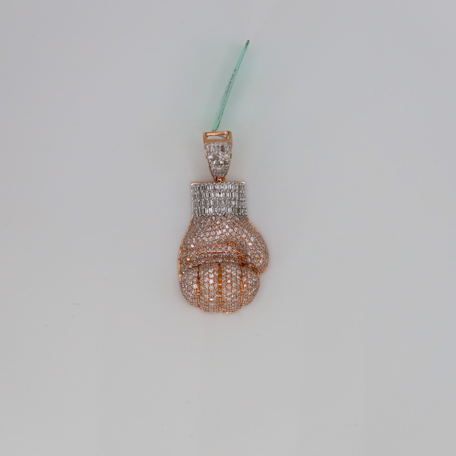Diamond Boxing Glove Pendant