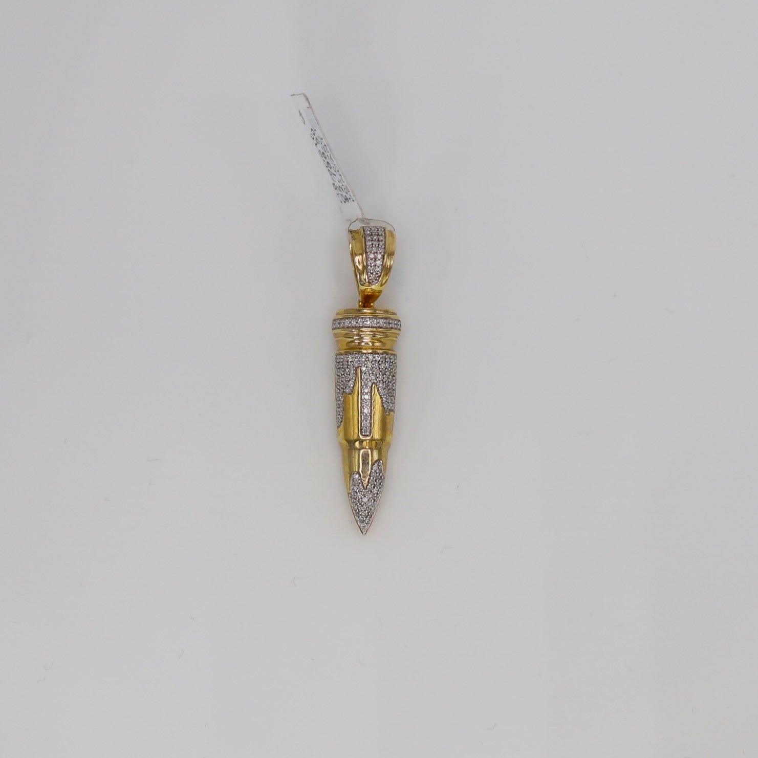 Diamond Bullet Pendant