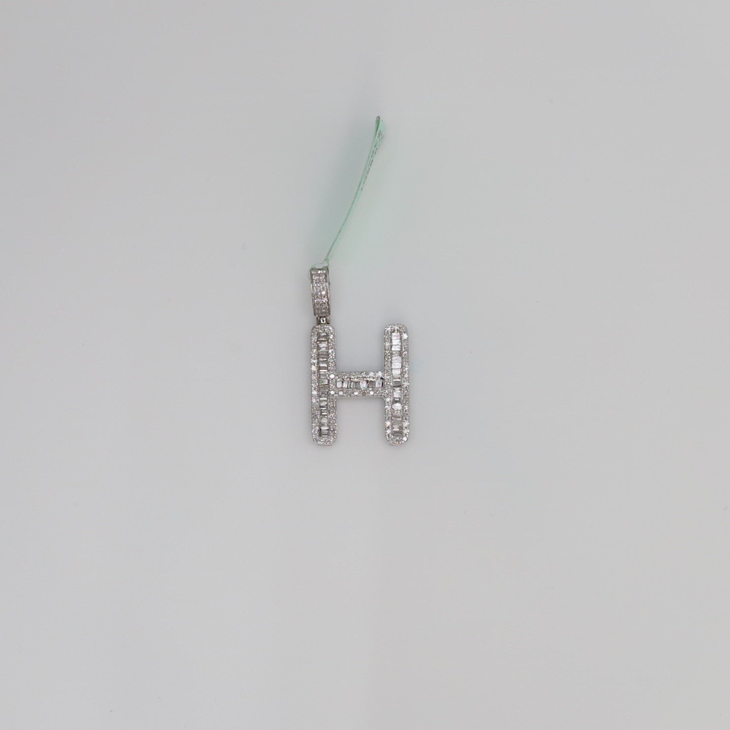 Diamond Letter H Pendant