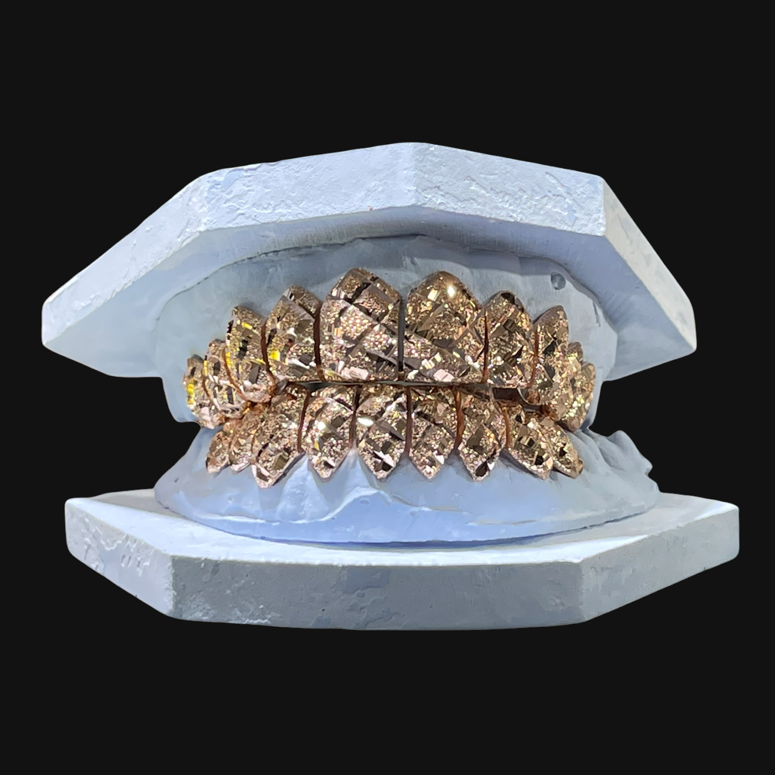 Customize Your Diamond Dust Diamond Cut Grill