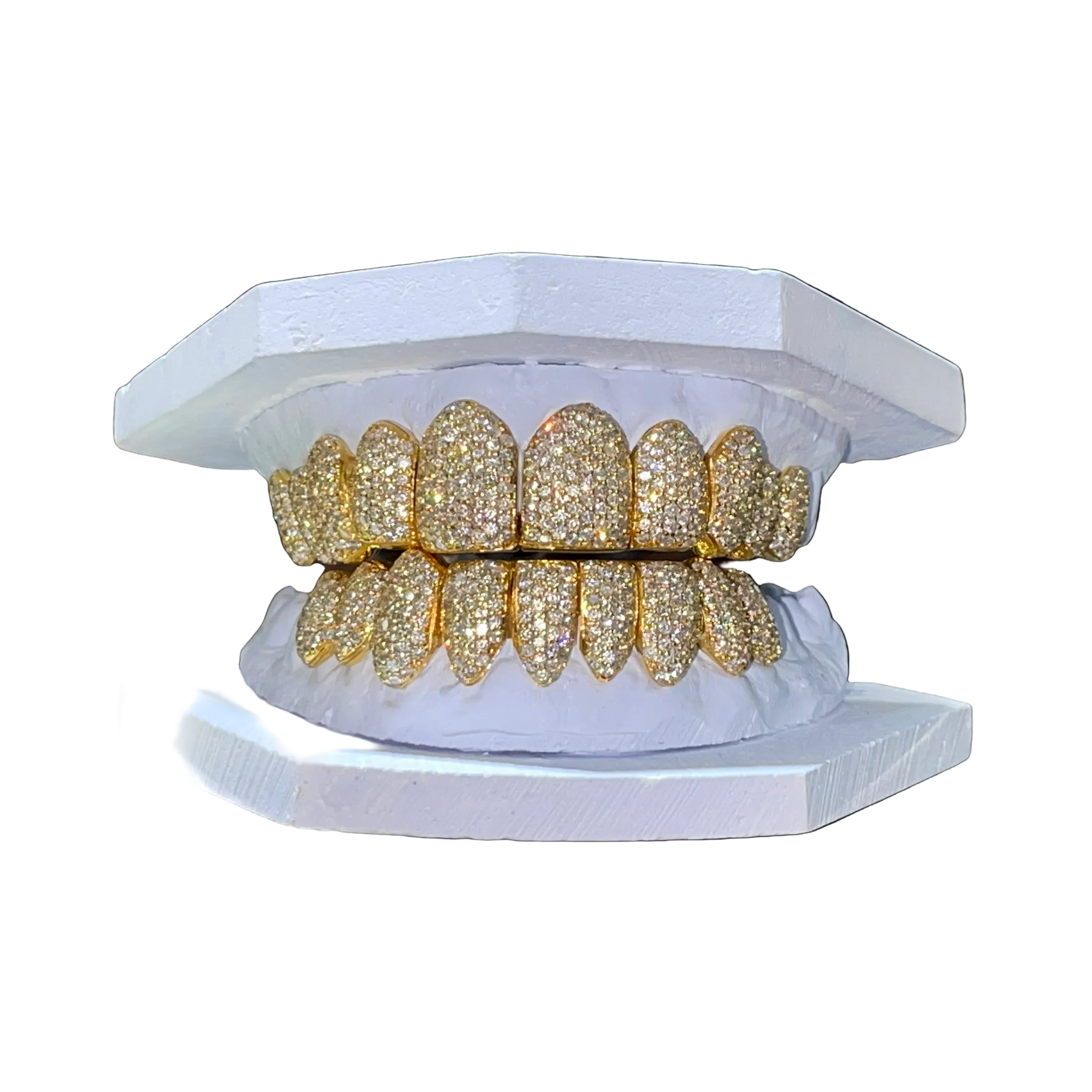 Si Quality Natural Diamond Grillz