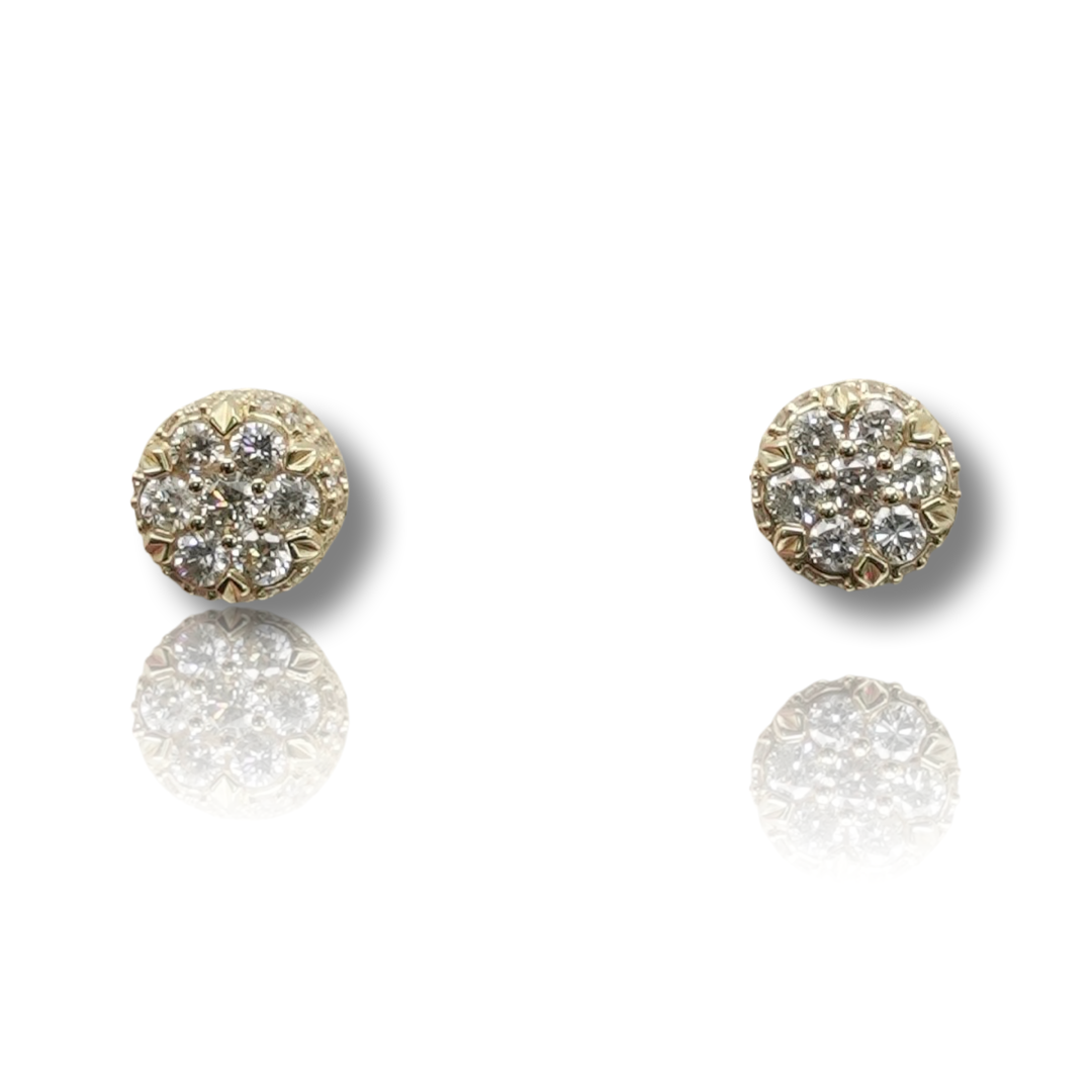 Circle Diamond Earring