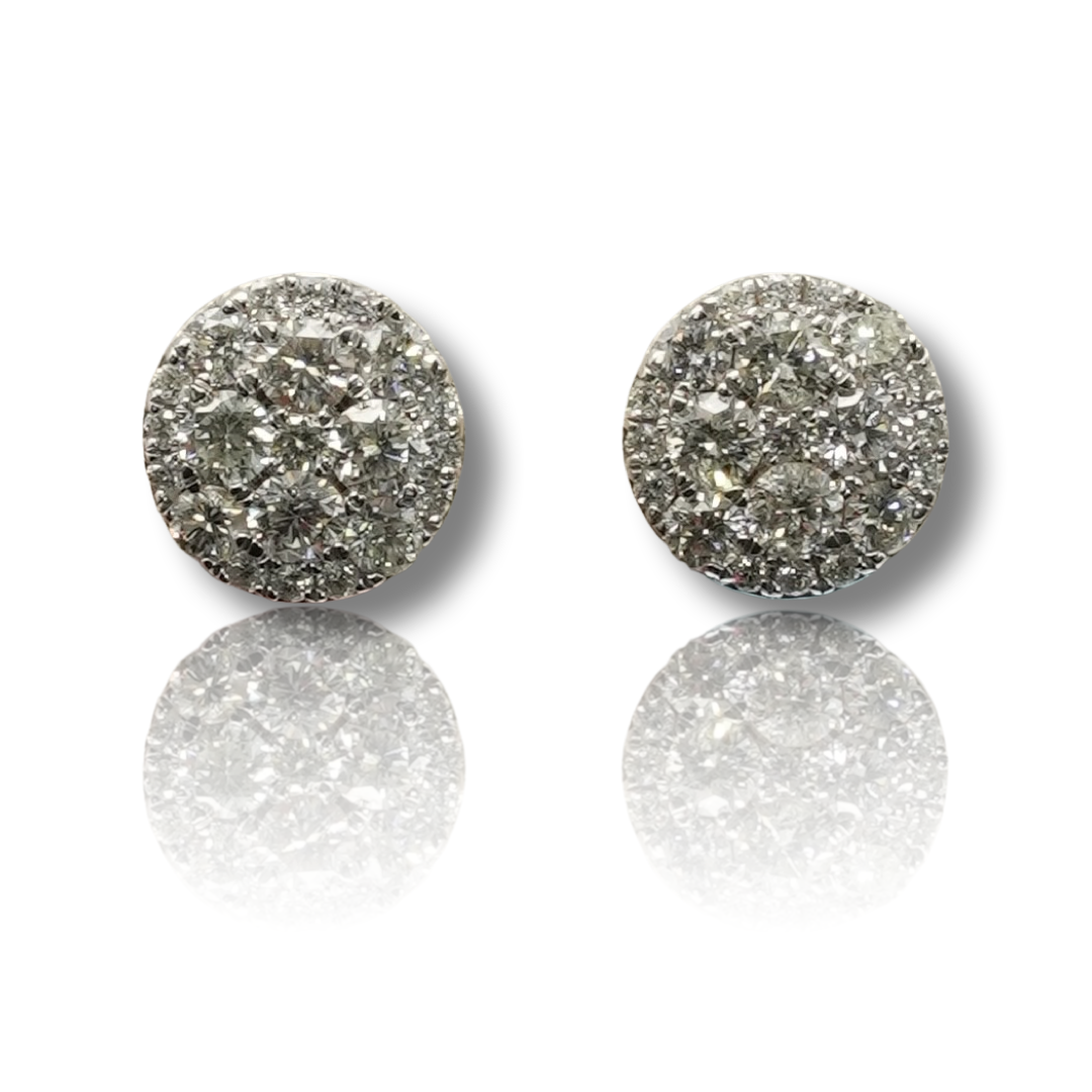 Cluster Diamond Earring