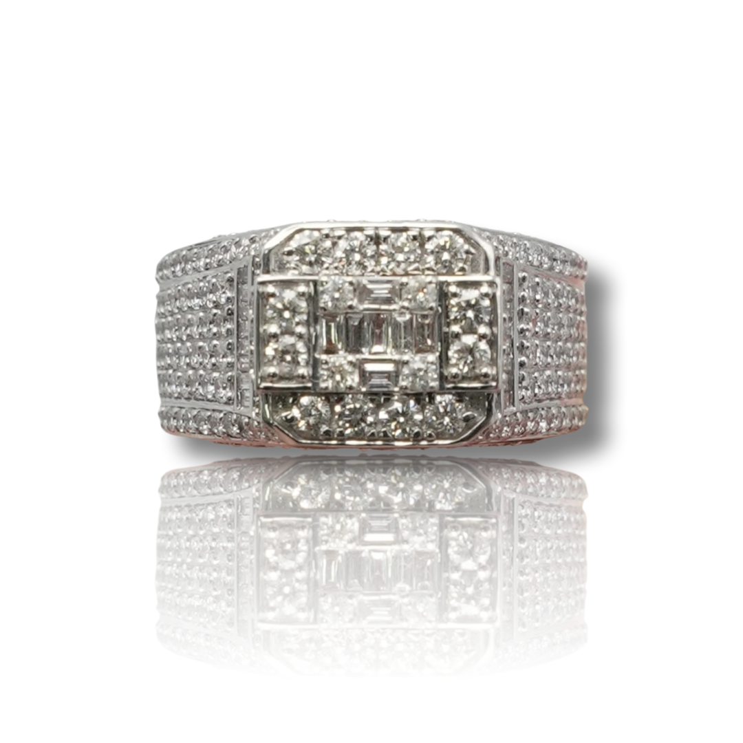 Square Top Diamond Ring