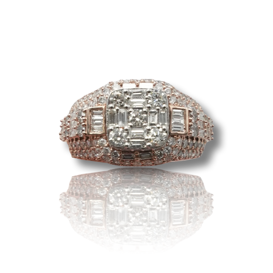 Square Top Diamond Ring