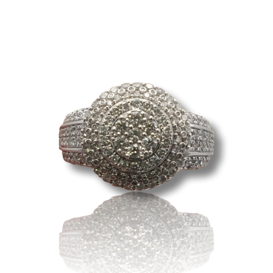 Circle Top Diamond Ring