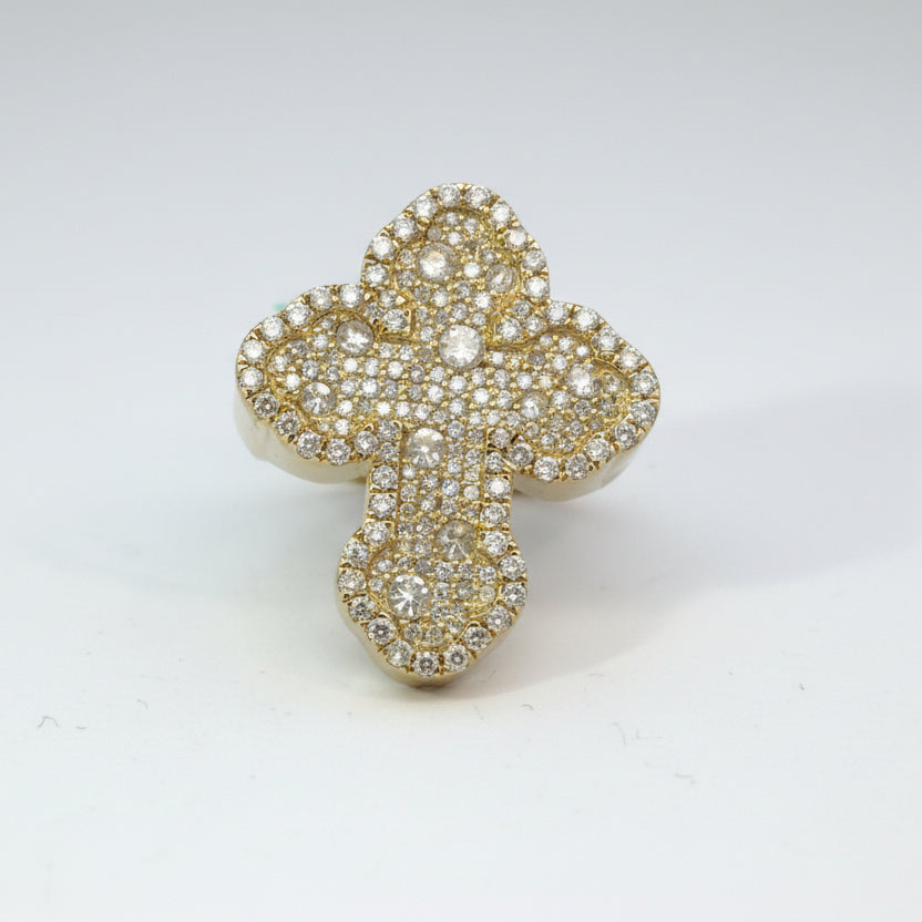 Diamond Cross Ring