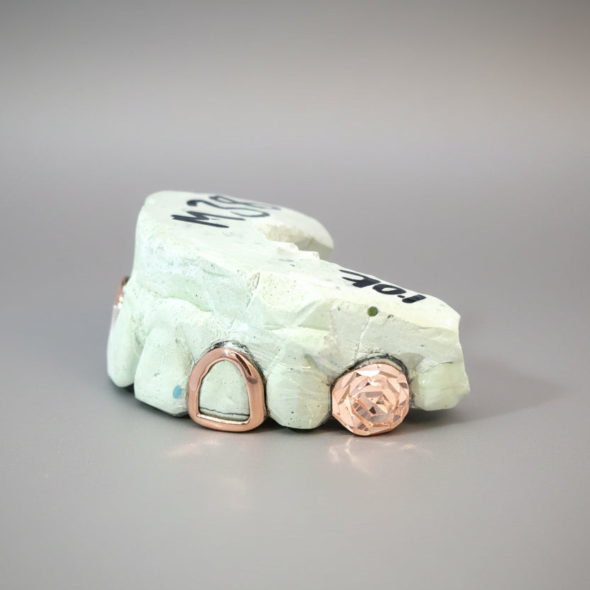 2 pc. Open Face and Rose Cut + Backbar