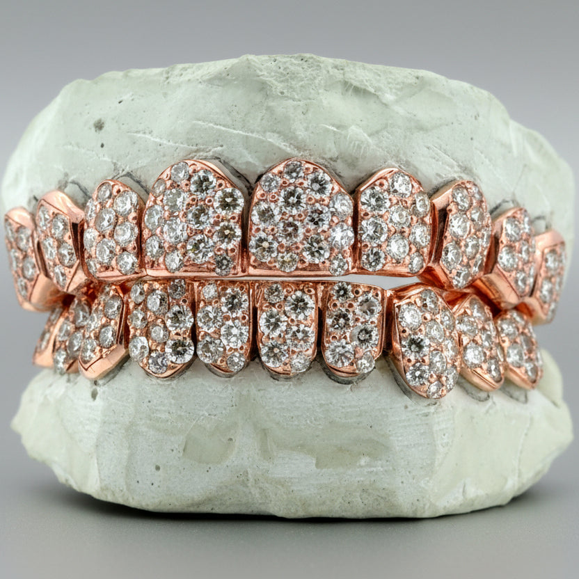 Natural Diamonds 10 Pointer Zig Zag Set