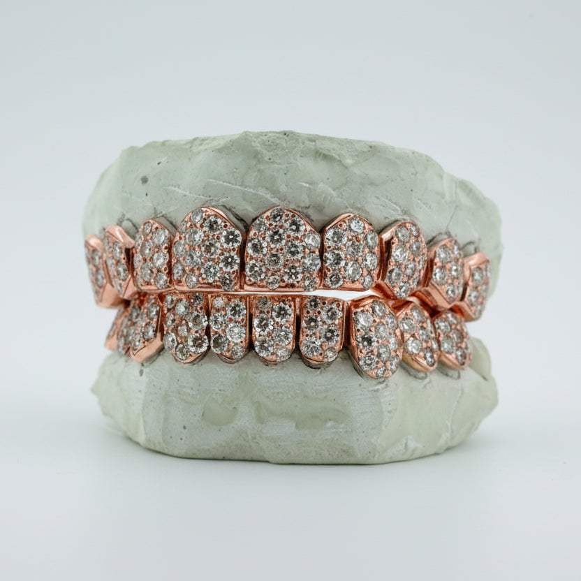 Natural Diamonds 10 Pointer Zig Zag Set