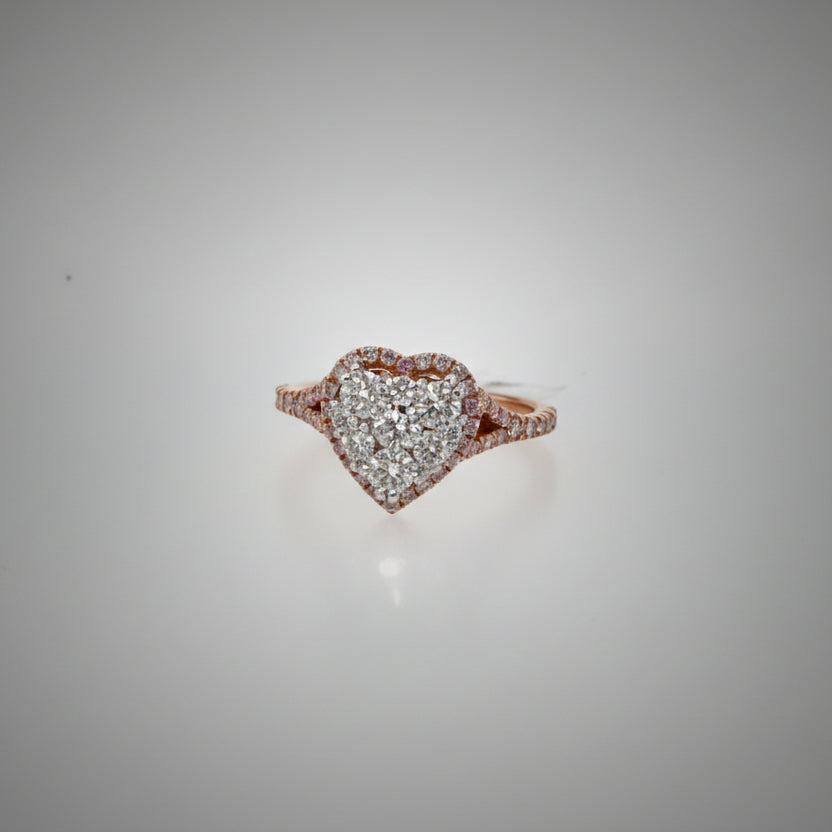 Diamond Heart Ring