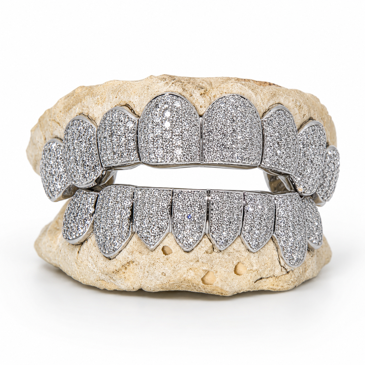i Quality Natural Diamond Grillz
