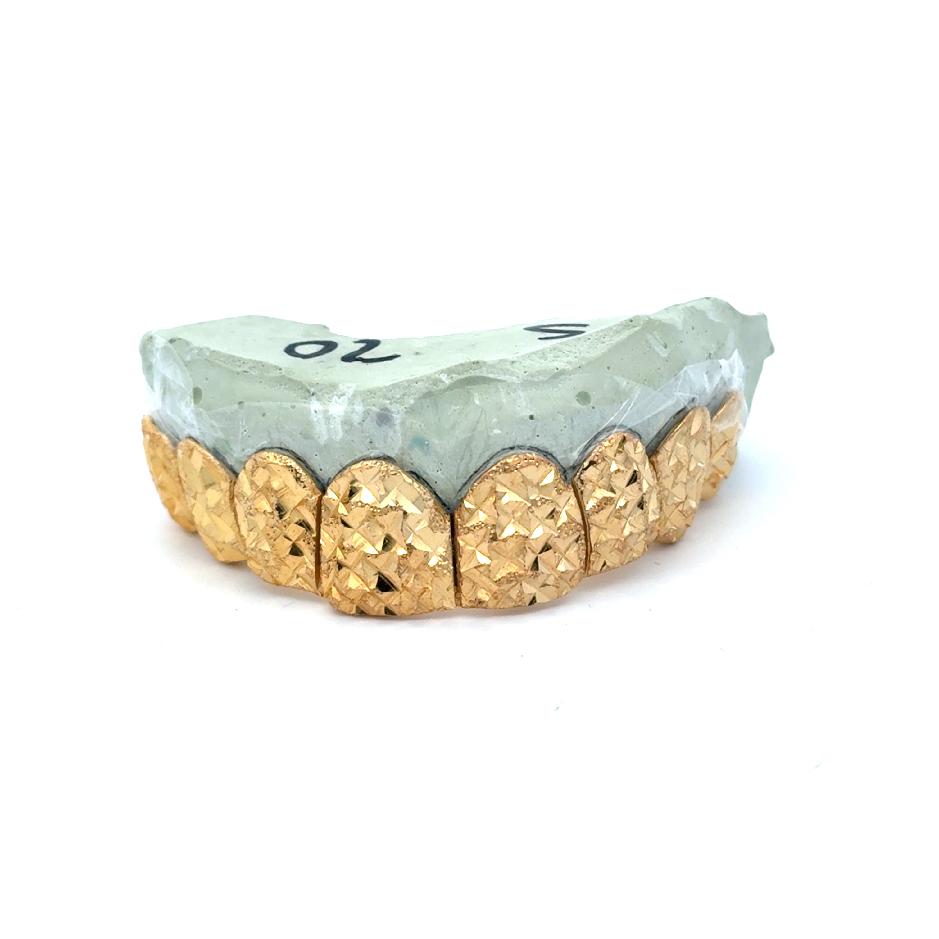 Mirror Cut Grillz and Diamond Dust