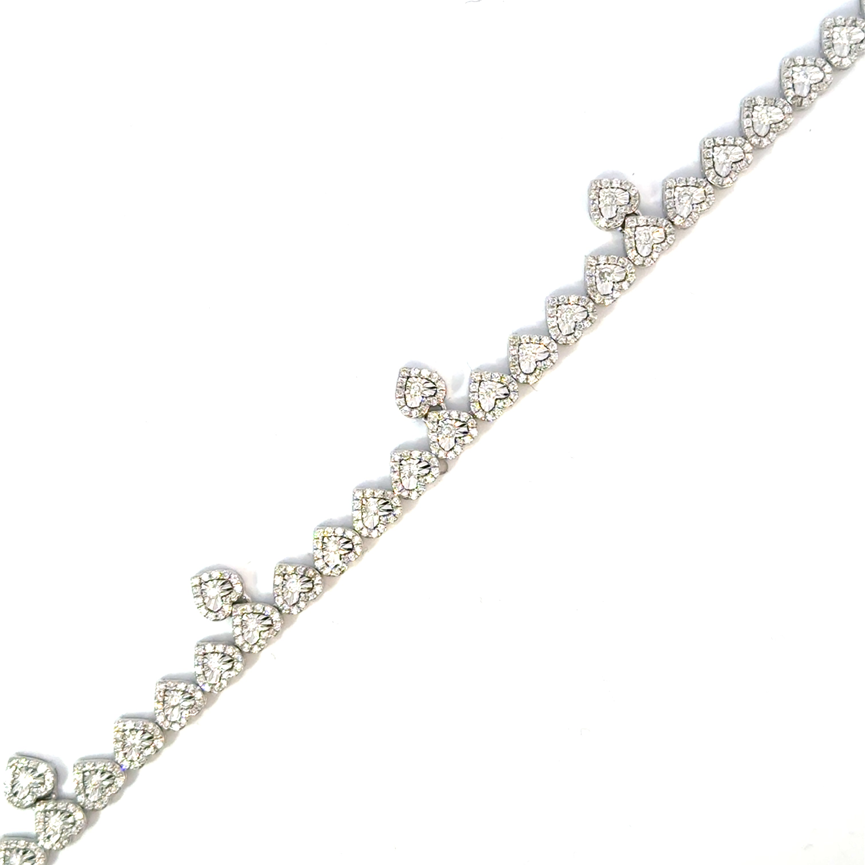 Diamond Heart Bracelet