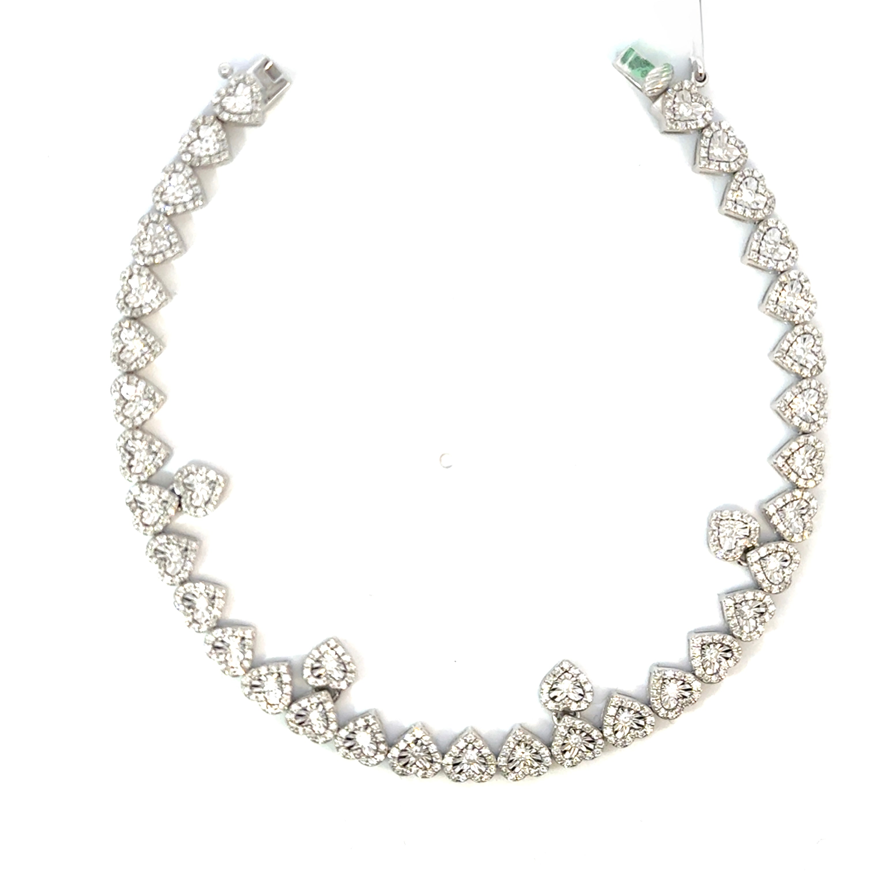 Diamond Heart Bracelet