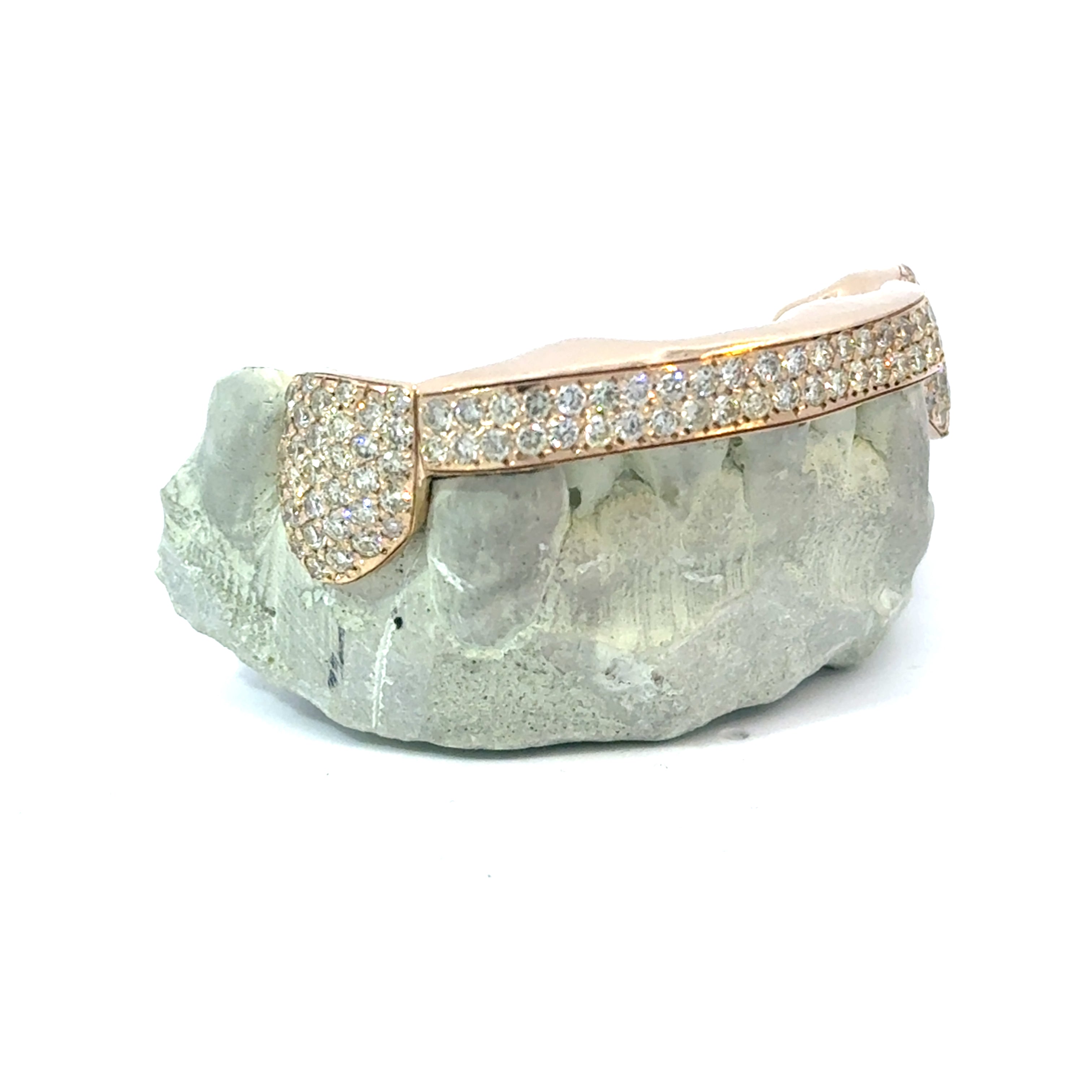 Natural Diamond Bar Grill (Two Row)+Diamond Fangs
