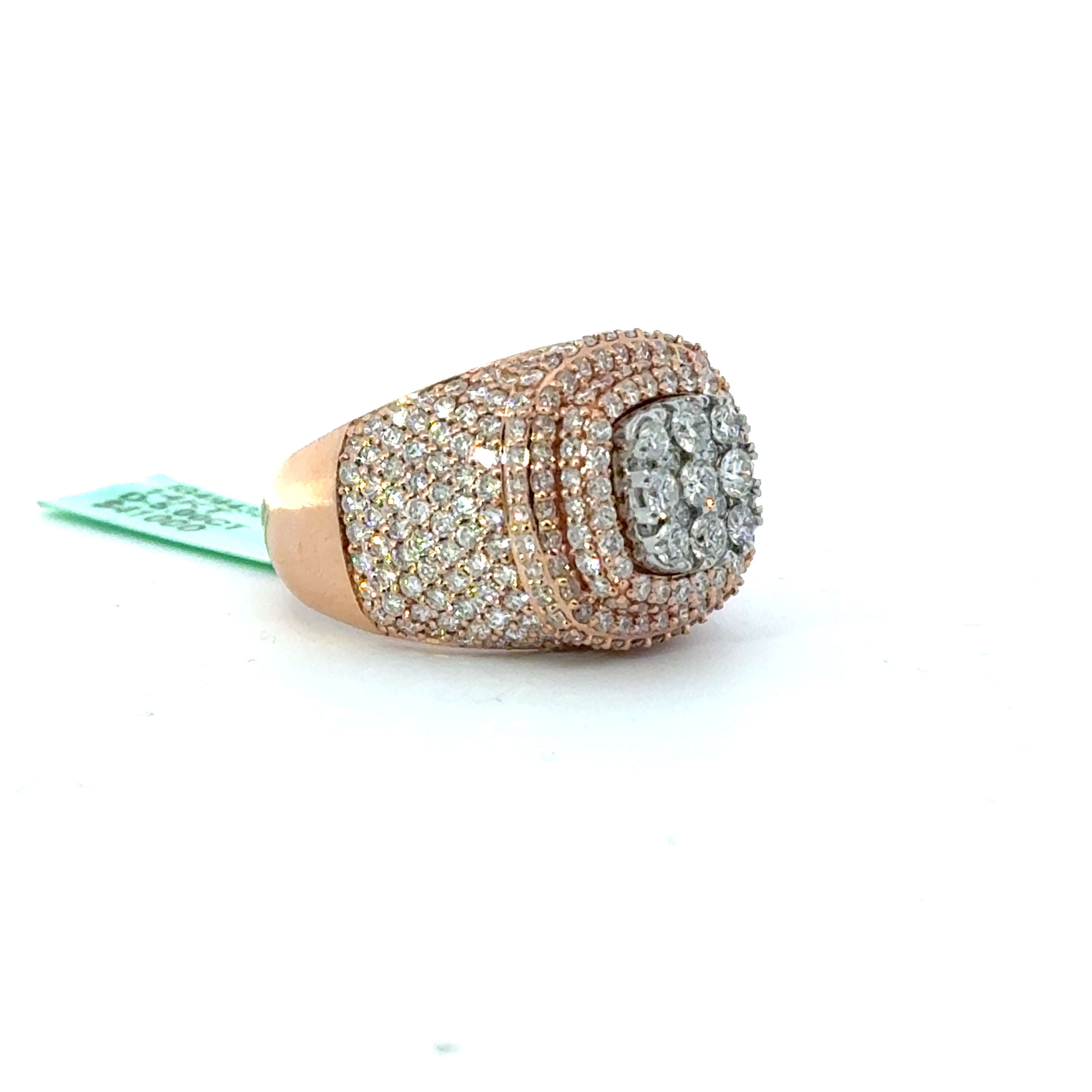 Square Diamond Ring