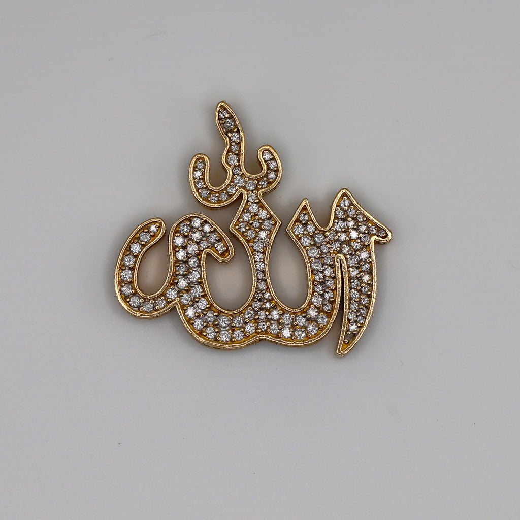 Diamond Allah Pendant