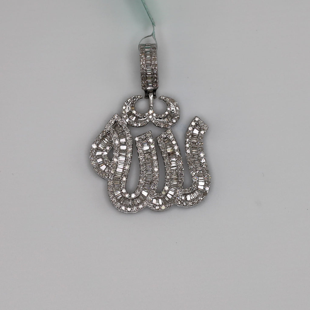Diamond Allah Pendant
