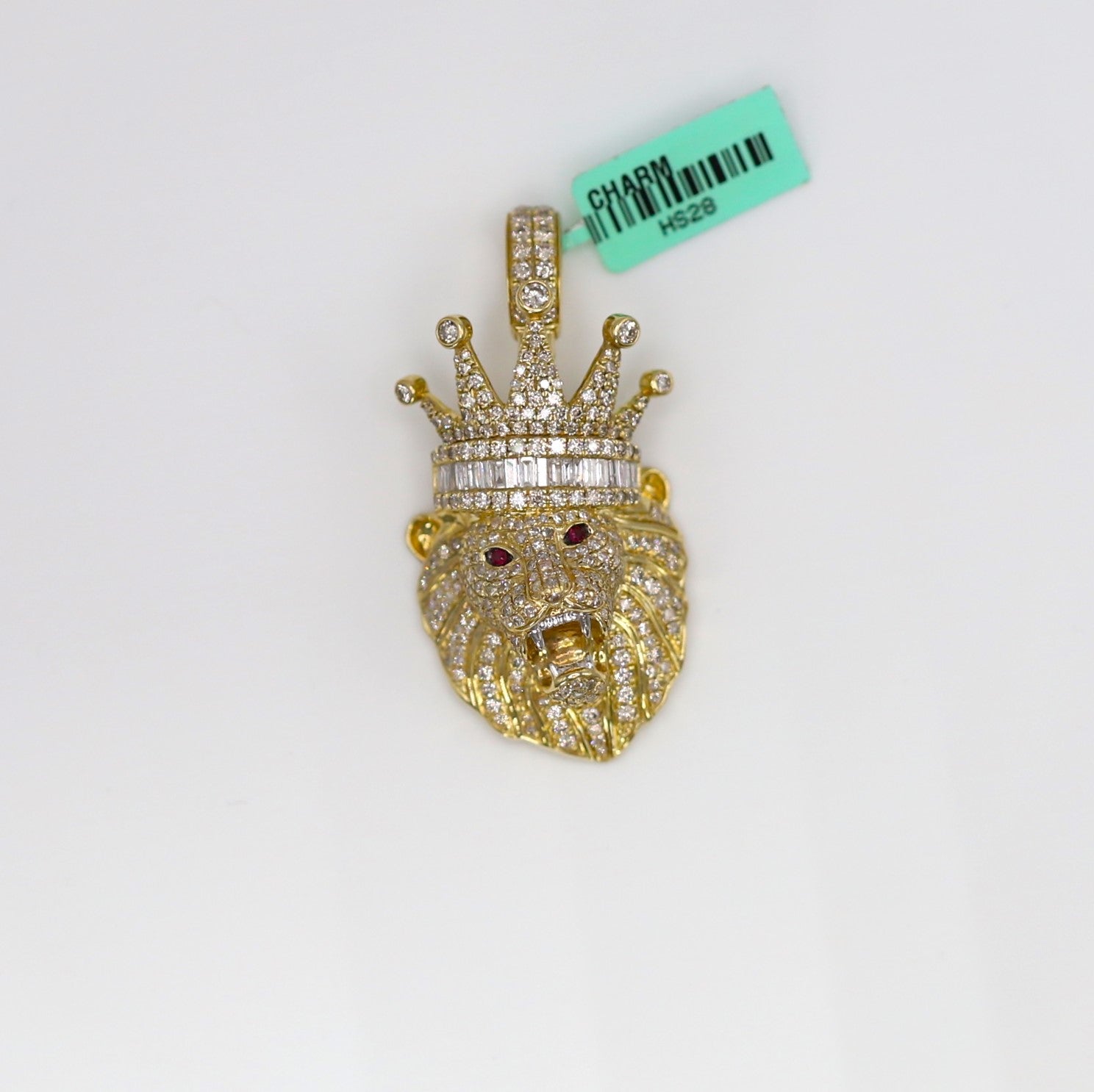 Diamond Lion Pendant