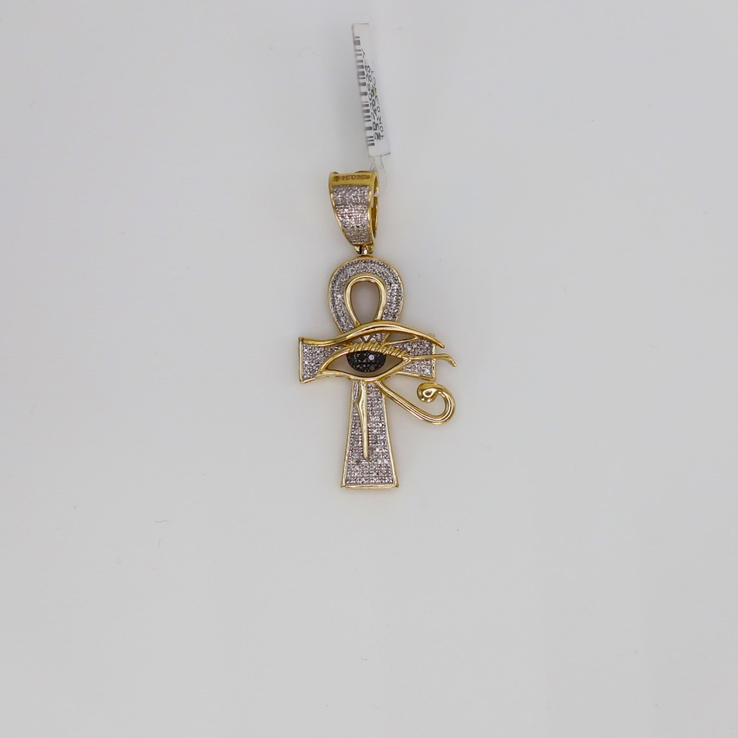 Diamond Egyptian Eye Pendant