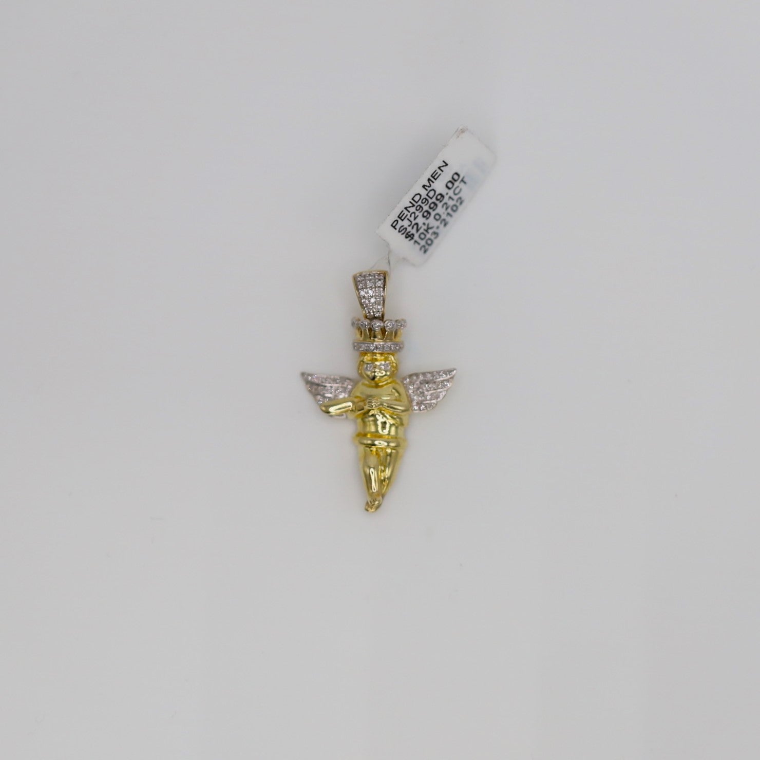 Diamond Angle Pendant