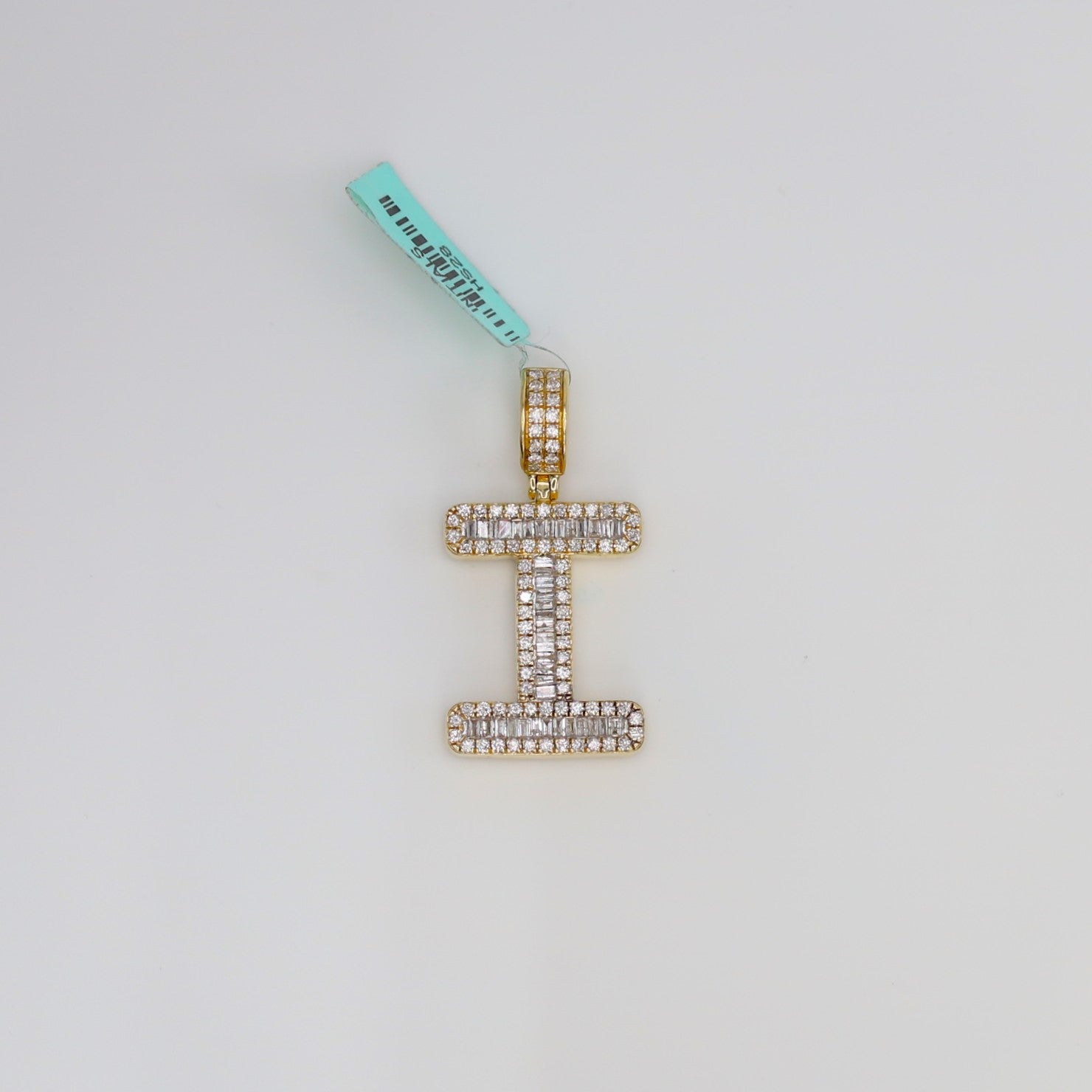 Diamond Letter I Pendant