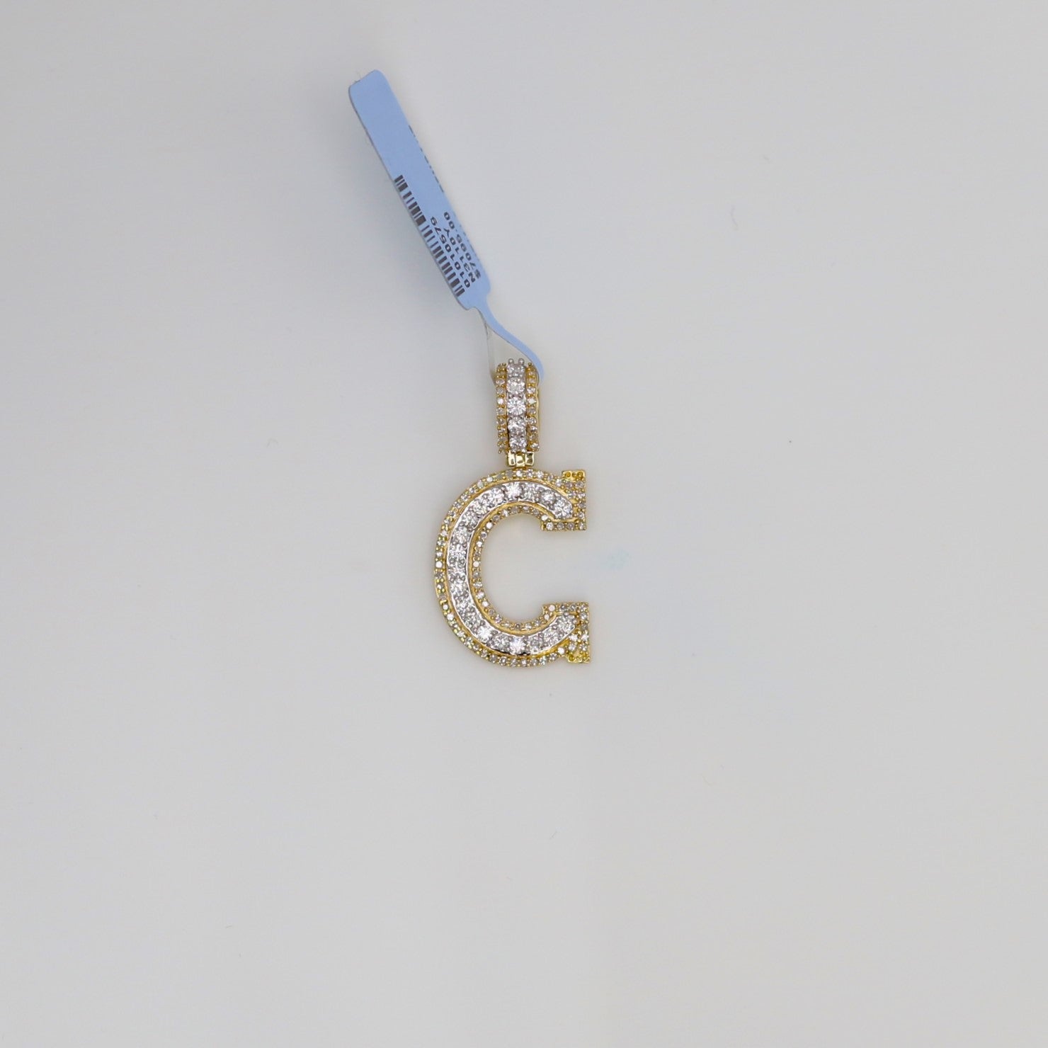 Diamond Letter C Pendant