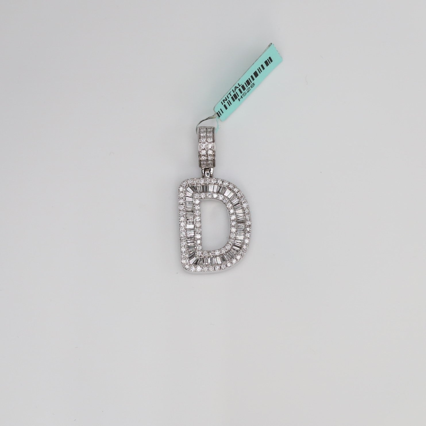 Diamond Letter D Pendant