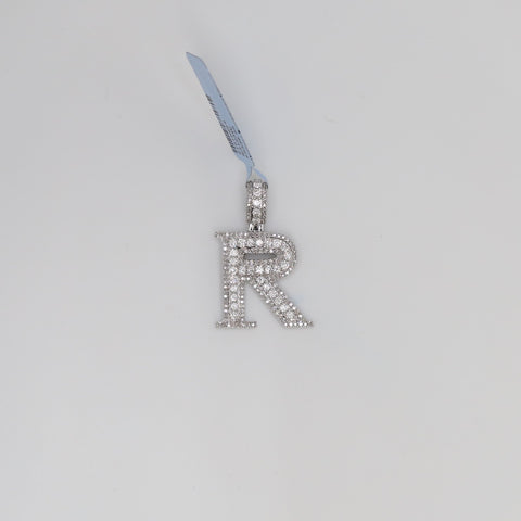 Diamond Letter R Pendant