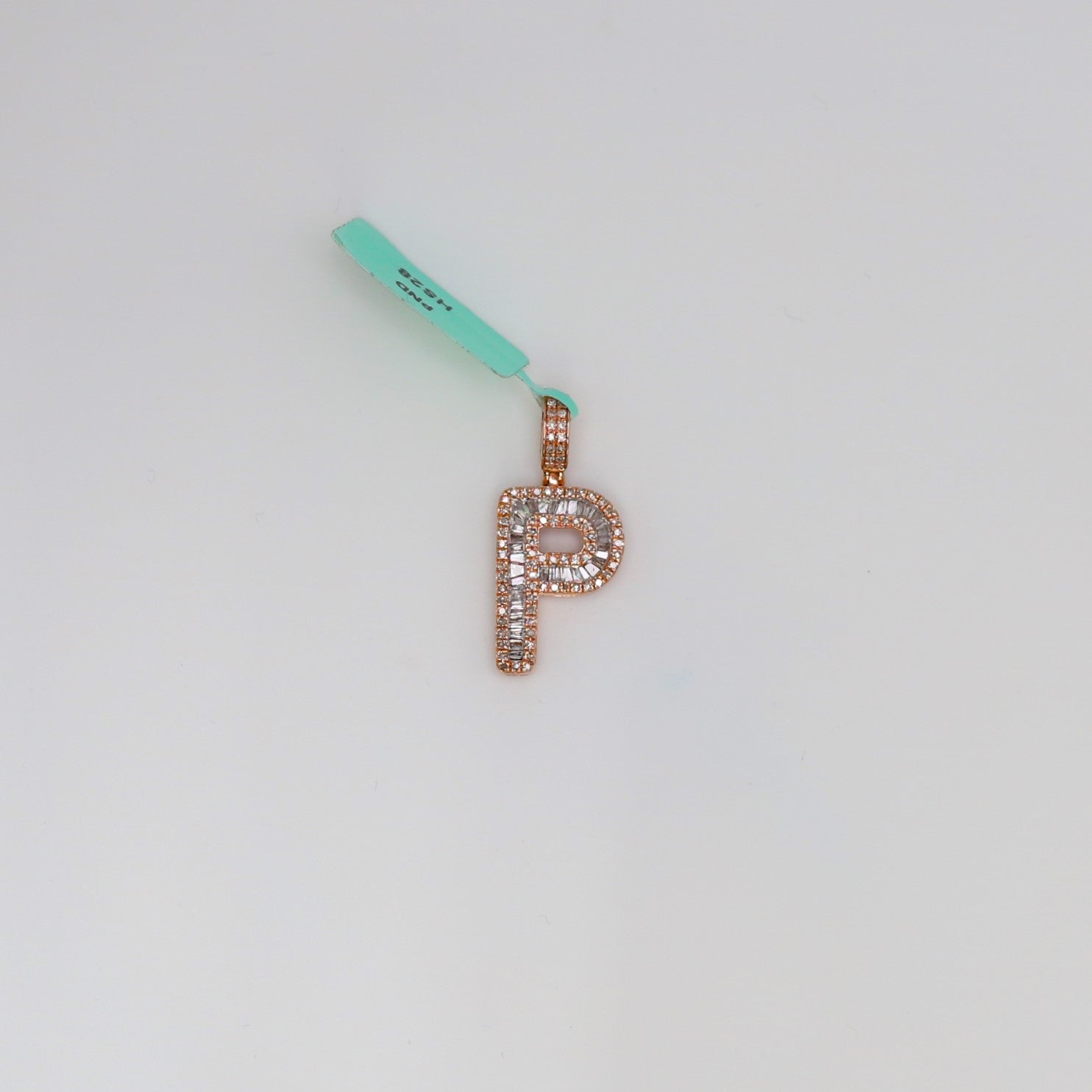 Diamond Letter P Pendant