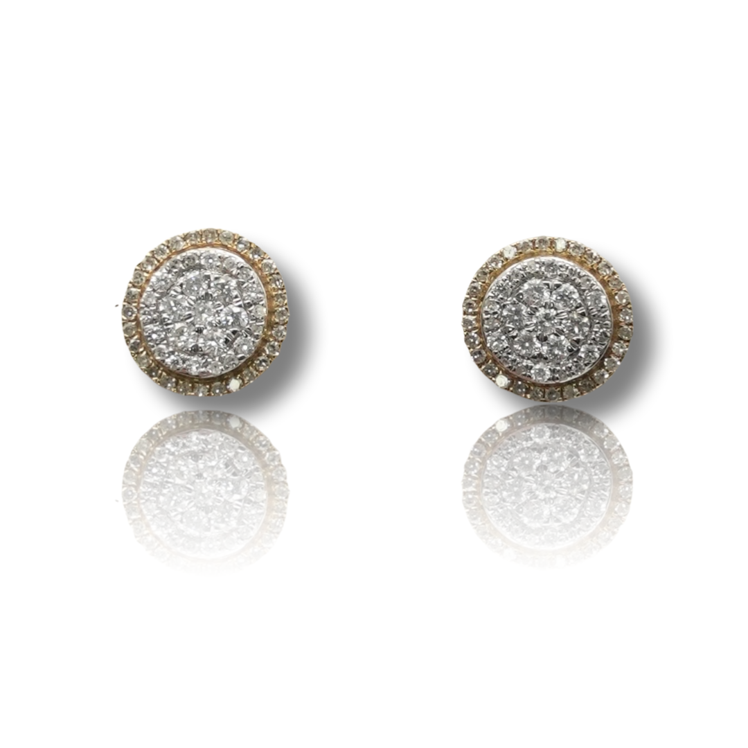 Circle Diamond Earring