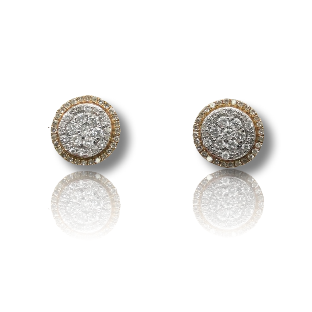 Circle Diamond Earring